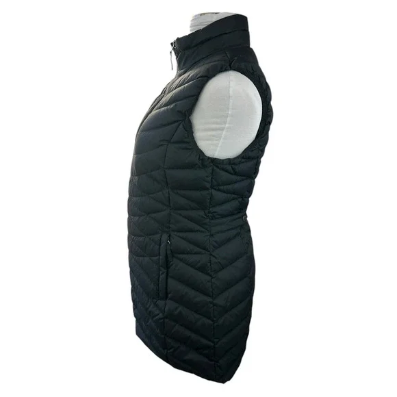 NWT Duluth Women's Cold Faithful Down Tunic Vest Full Zip Puffer in Black Medium - Picture 10 of 15